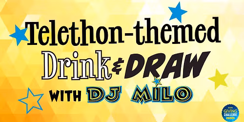 Sketch and sip with a costumed model featuring an all-vinyl set (part of Be The One-a-Thon)