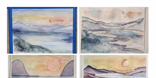 Intro to Watercolor w\/ Special Guest Laura Lanchantin