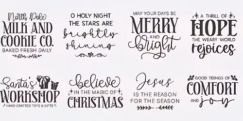 Christmas painting party