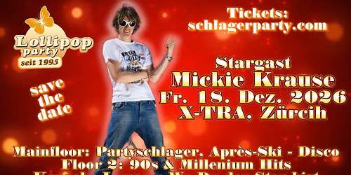 Ooops - we do ist agian - Mickie Krause live und Party auf 2 Dance Floor plus Karaoke Lounge