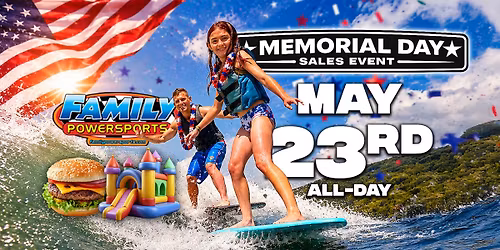 Memorial Day Sales Event 2026