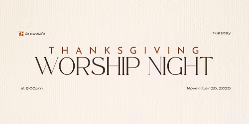 Thanksgiving Worship Night