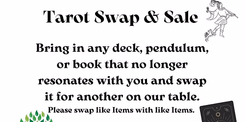 Tarot Swap August 12th - 15th