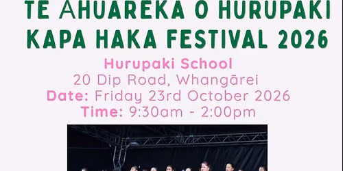 Te \u0100huareka o Hurupaki Kapa Haka Festival 2026