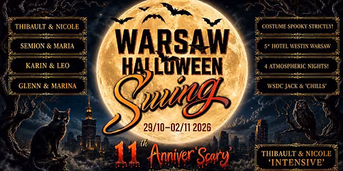 Warsaw Halloween Swing 2026 (11th Anniver'Scary')