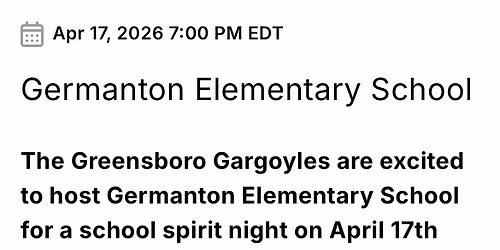 Spirit Night with Greensboro Gargoyles 