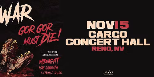 GWAR at Cargo Concert Hall