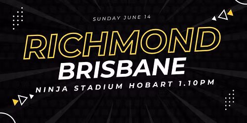 Round 14 Richmond V Brisbane