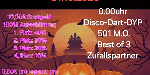 Halloween Disco-Dart DYP
