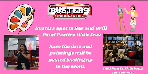 Paint and Sip Hosted by Jessie at Busters