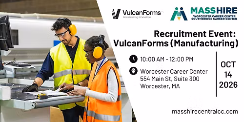 VulcanForms Recruitment Event