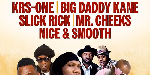 Big Daddy Kane - Saturday at Columbus Commons