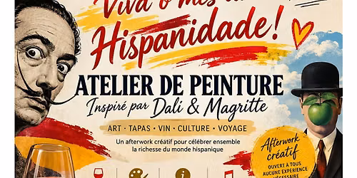 2h30 de Atelier \u2022 Peinture \u2022 Vin \u2022 Tapas