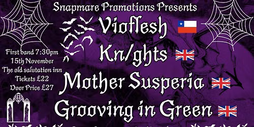VIOFLESH (Chile) KN\/GHT$ MOTHER SUSPECTS GROOVING IN GREEN