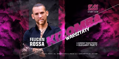 Warsztaty KIZOMBY z Felicien Rossa ! Isabelle & F\u00e9licien