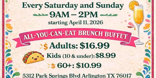 Brunch Buffet Opening Day! 