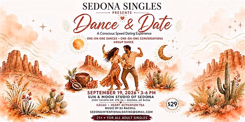 Sedona Singles Dance & Date: Conscious Speed Dating Through Ecstatic Dance