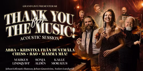 Thank you for the music - Acoustic Session