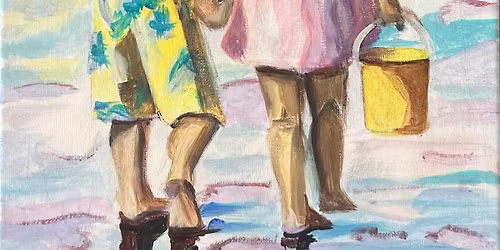 'Sibling Day' Sip & Paint