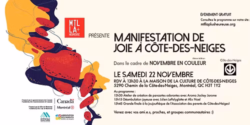Manifestation de joie dans C\u00f4te-des-Neiges