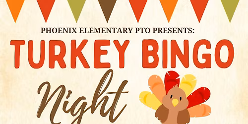 Phoenix Elementary Turkey Bingo