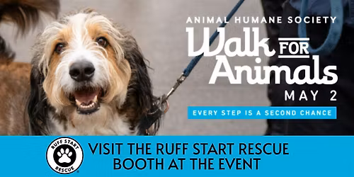 Ruff Start Rescue at Animal Humane Society's Walk for Animals