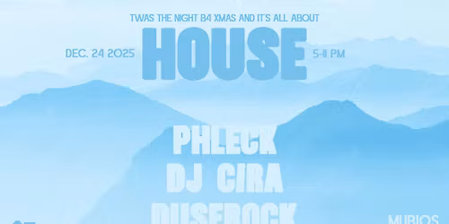 Twas the Night B4 Xmas and It's All About House
