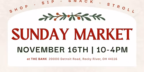 Sunday Market - Winter Edition