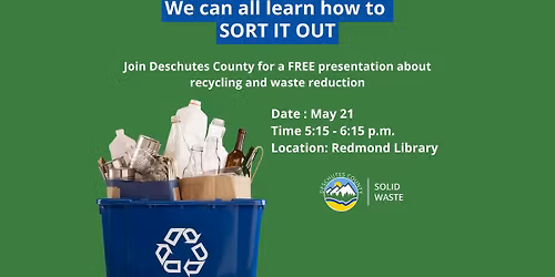 Sort it out - recycling and waste reduction event