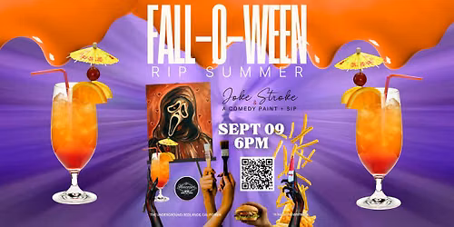 Fall-O-ween Comedy Paint Night