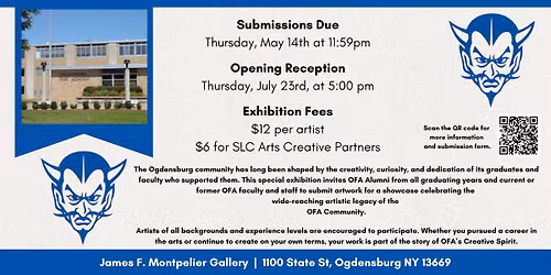 Ogdensburg Free Academy Alumni and Faculty Art Exhibition