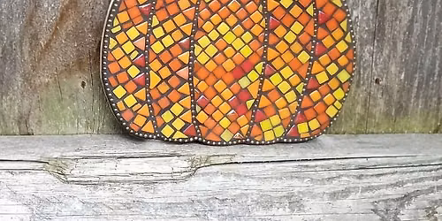 Mosaic Pumpkin Class