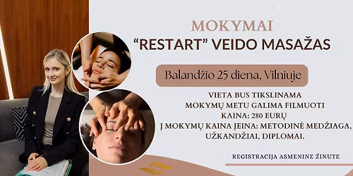 \u201dRESTART\u201d Veido masa\u017eo mokymai