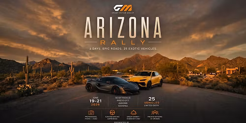 Supercar Rally Scottsdale to Sedona