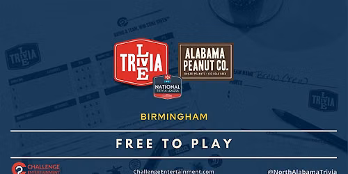Weekly Live Trivia Nights at Alabama Peanut Co. - Birmingham