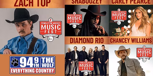 94.9 The Wolf @ Pendleton Whisky Music Festival