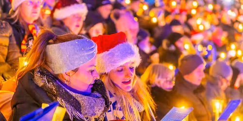 Weihnachtliches Stadionsingen im BBBank Wildpark