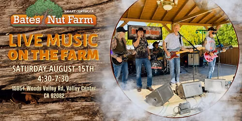 The Smokin Guns LIVE at Bates Nut Farm!