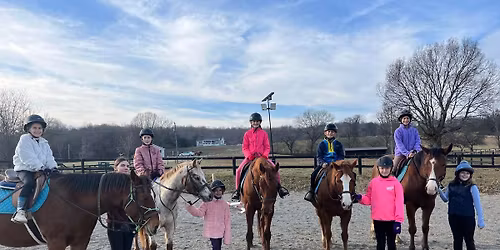 December 22nd Tail Race Farm Horseback Riding Camp