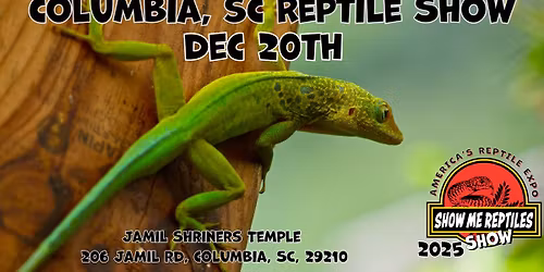 Columbia SC Reptile Expo (Show Me Reptile Show)