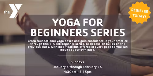 Yoga for Beginners Series - Register by December 29