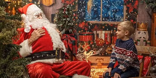 Santa's Grotto at our Creekmoor shop