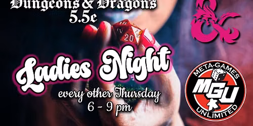 Ladies Night D&D Table