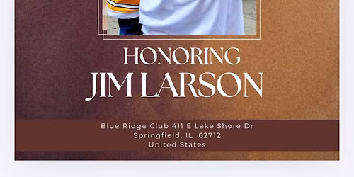 Celebration of life for Jim Larson