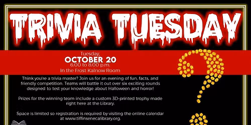 Trivia Tuesday: Halloween & Horror
