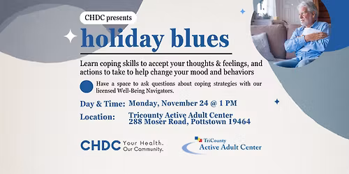 Coping with Holiday Blues | CHDC & TCAAC