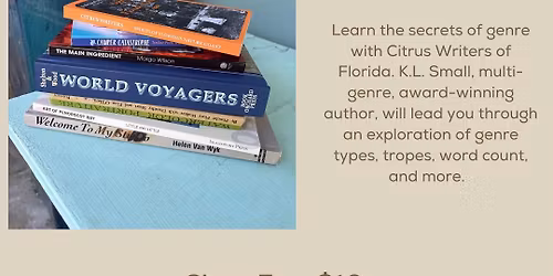 Creative Writing Series: Genre-Where Do I Fit