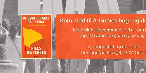 Bog- og debatklub med Niels Jespersen "De r\u00f8de, de gule og de unge"