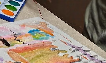 Wee Watercolor for Kids $15 - 6\/16 @ 1:30 pm