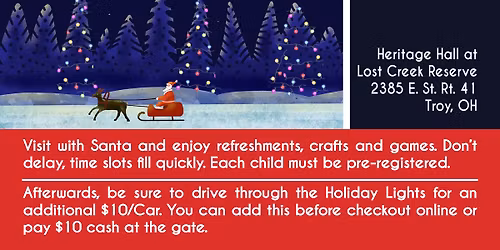 Santa Night at Holiday Lights